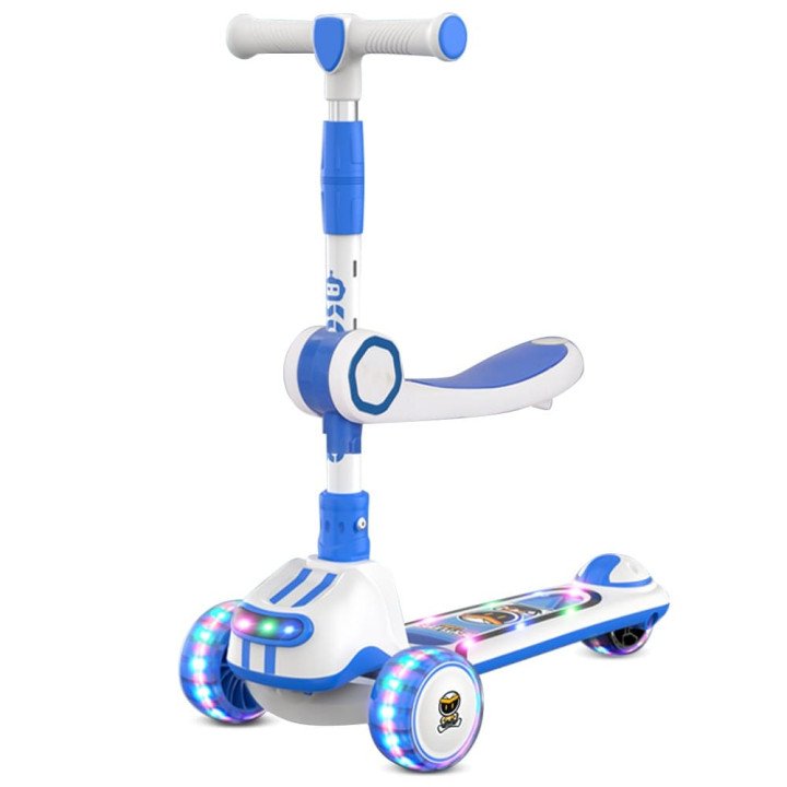 TROTINETTE 2 EN 1 BLEUE