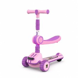 TROTINETTE 2 EN 1 ROSE