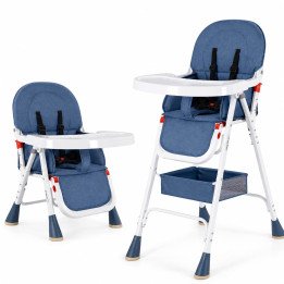 CHAISE HAUTE BLEUE