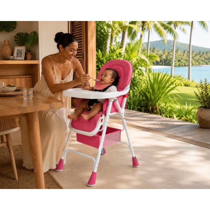 CHAISE HAUTE ROSE