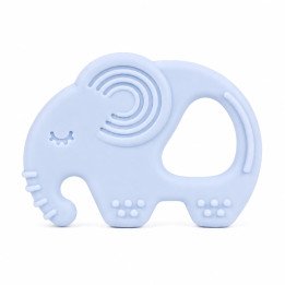 ANNEAU DE DENTITION ELEPHANT BLEU