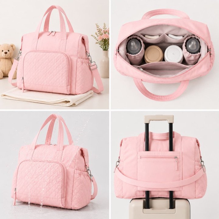 SAC A LANGER ROSE