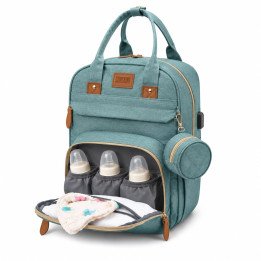 SAC A LANGER A DOS BLEU CLAIR