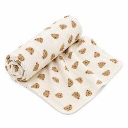 LANGE 95X95CM OURSON