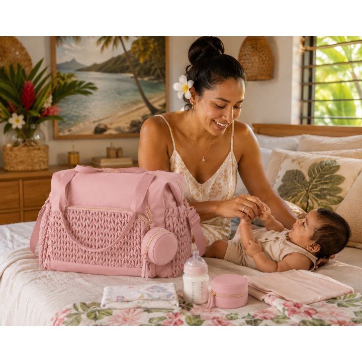 SAC A LANGER ROSE