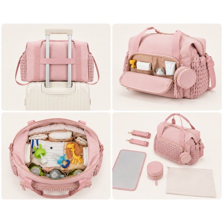 SAC A LANGER ROSE