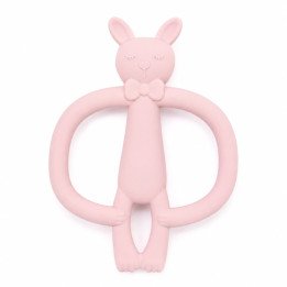 ANNEAU DE DENTITION LAPIN ROSE