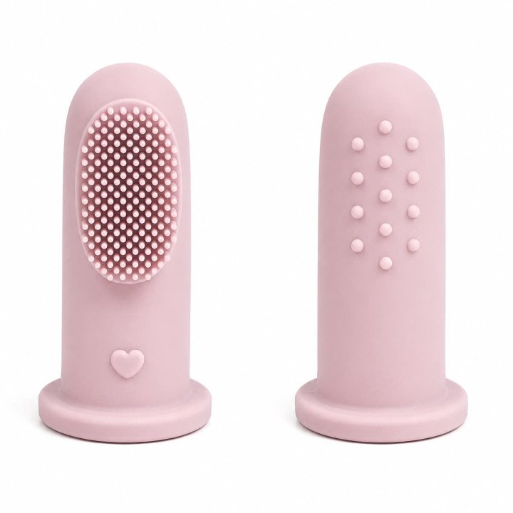 BROSSE A DENT DOIGT ROSE
