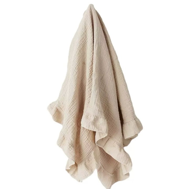 COUVETURE DOUCE 100 X 80 CM MARRON