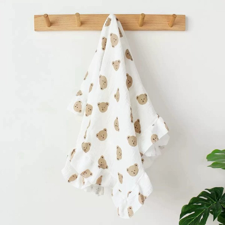 COUVETURE DOUCE 100 X 80 CM OURS