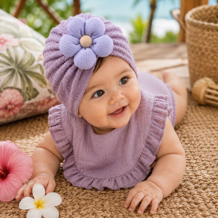 BAVOIR PLUS BONNET MAUVE
