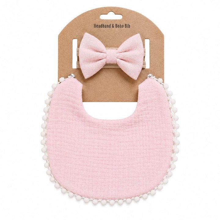 BAVOIR PLUS BANDEAU ROSE