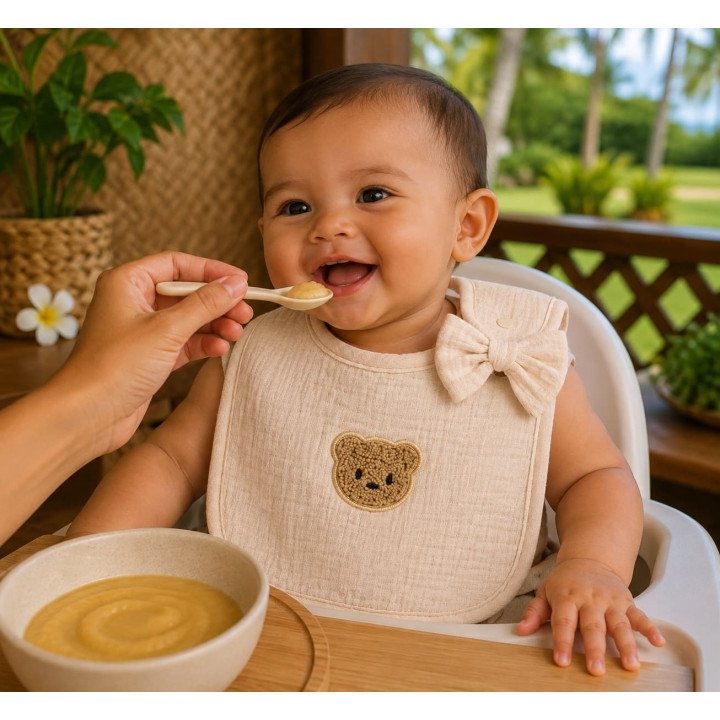 BAVOIR PLUS BANDANA BEIGE