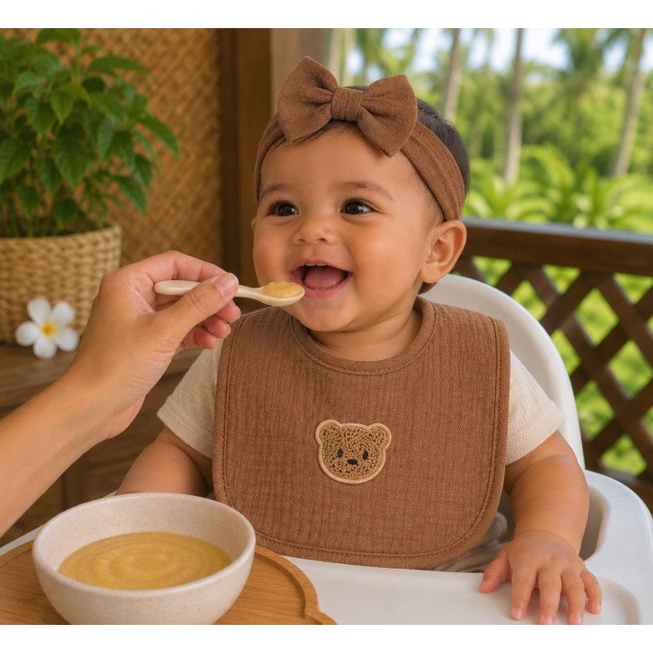 BAVOIR PLUS BANDANA MARRON