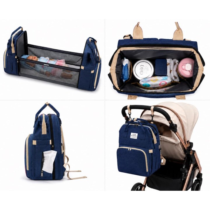 SAC A LANGER A DOS 2 EN 1 DEEP BLUE