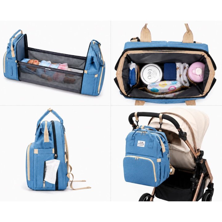 SAC A LANGER A DOS 2 EN 1 SKY BLUE