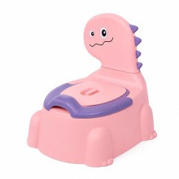 POT TOILETTE DINO ROSE
