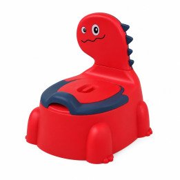 POT TOILETTE DINO ROUGE