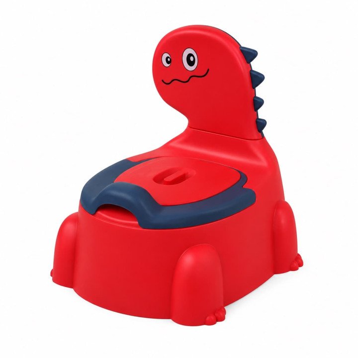 POT TOILETTE DINO ROUGE