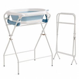BAIGNOIRE SUR PIED 2 EN 1 BLEUE