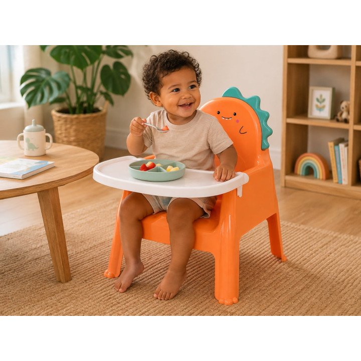 CHAISE DINO ORANGE