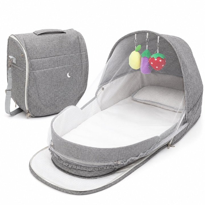 LIT PORTABLE GRIS