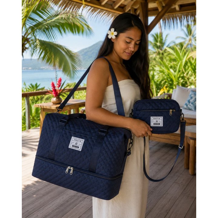 SAC A LANGER 2 EN 1 BLEU
