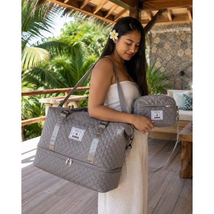 SAC A LANGER 2 EN 1 GRIS