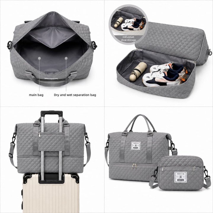 SAC A LANGER 2 EN 1 GRIS