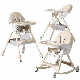 CHAISE HAUTE 3 EN 1 BEIGE